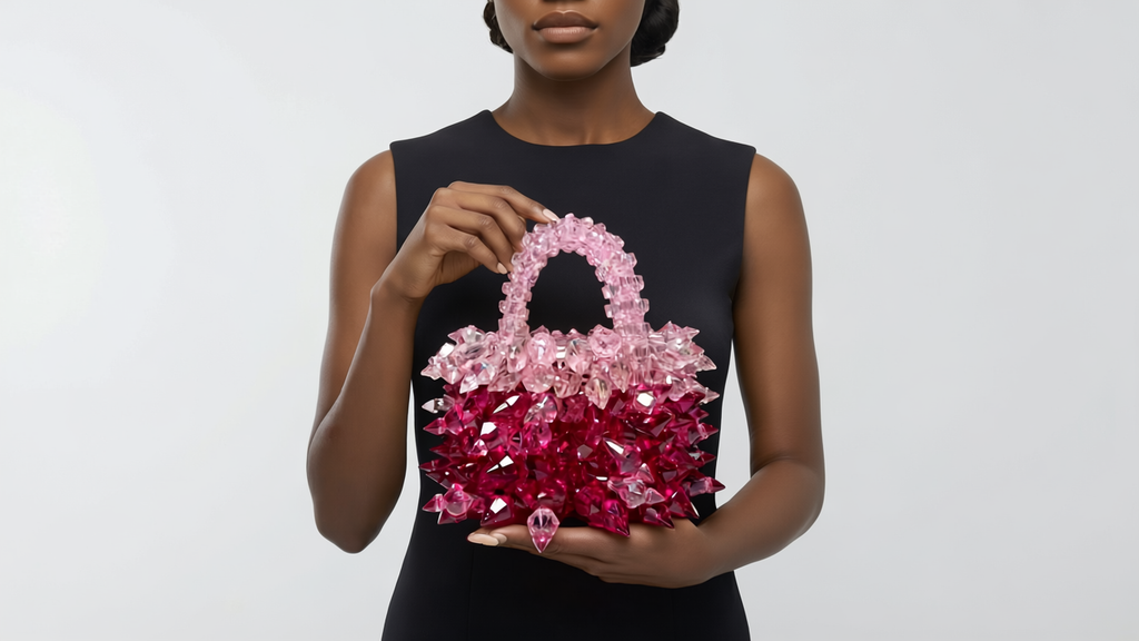 PINK ABIKE BUCKET BAG