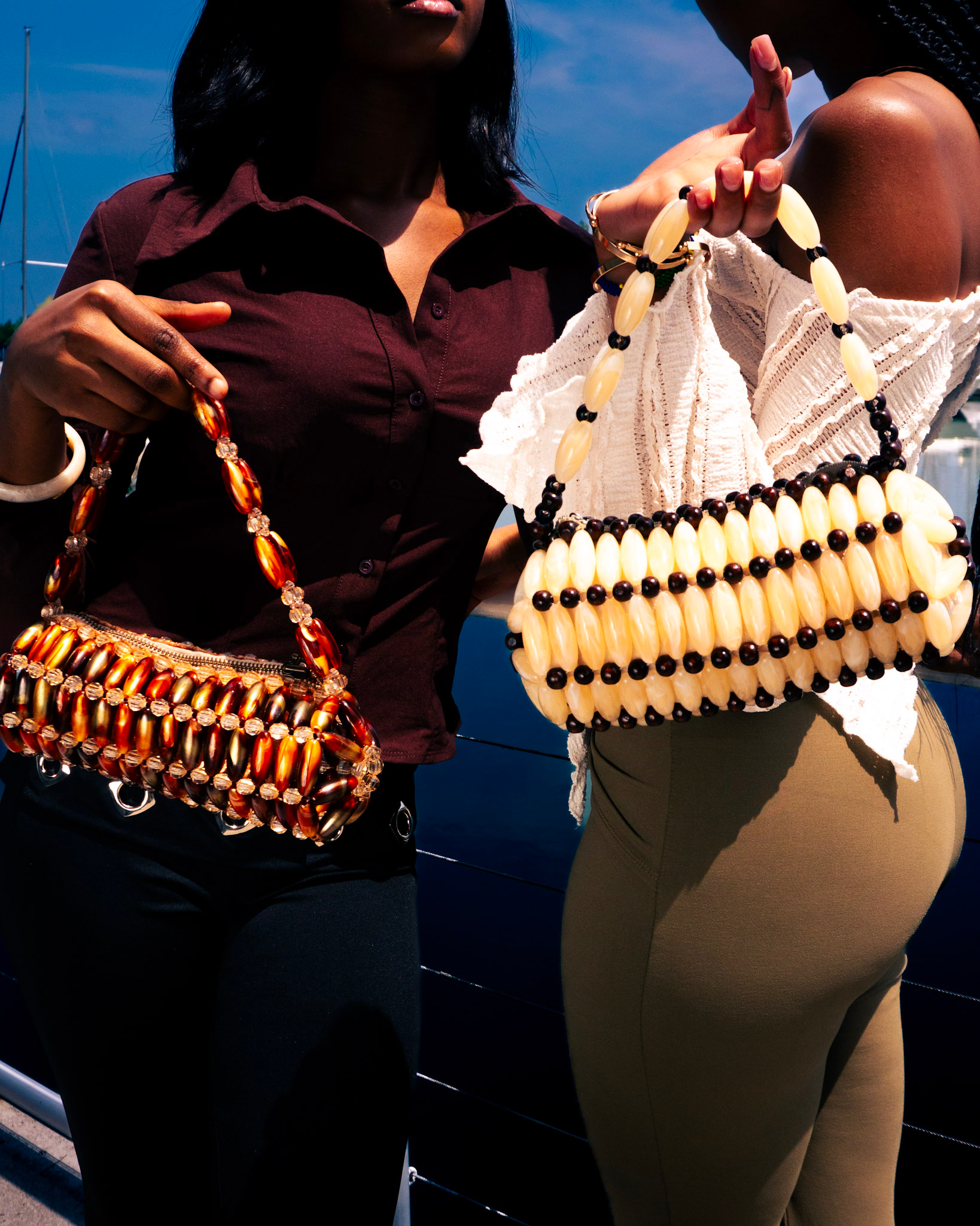CREAM WALNUT AYRA BAG