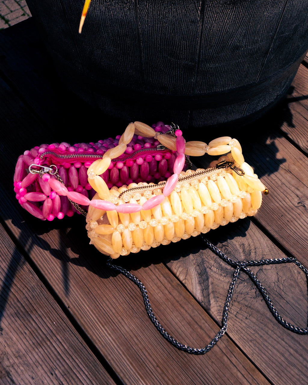 PINK AYRA SHOULDER BAG