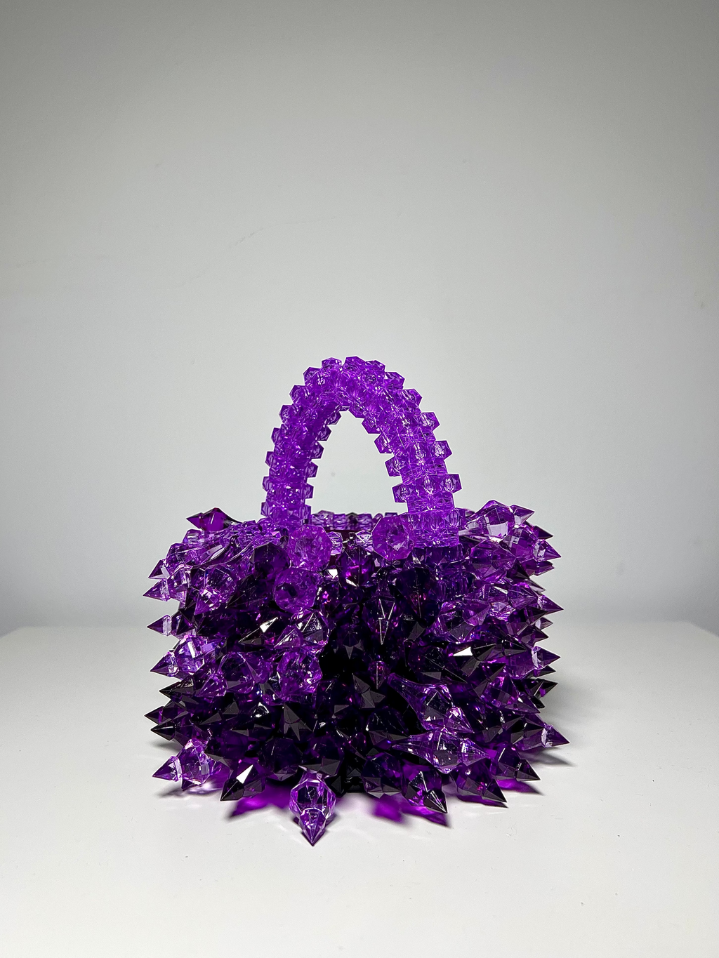 PURPLE ABIKE BUCKET BAG