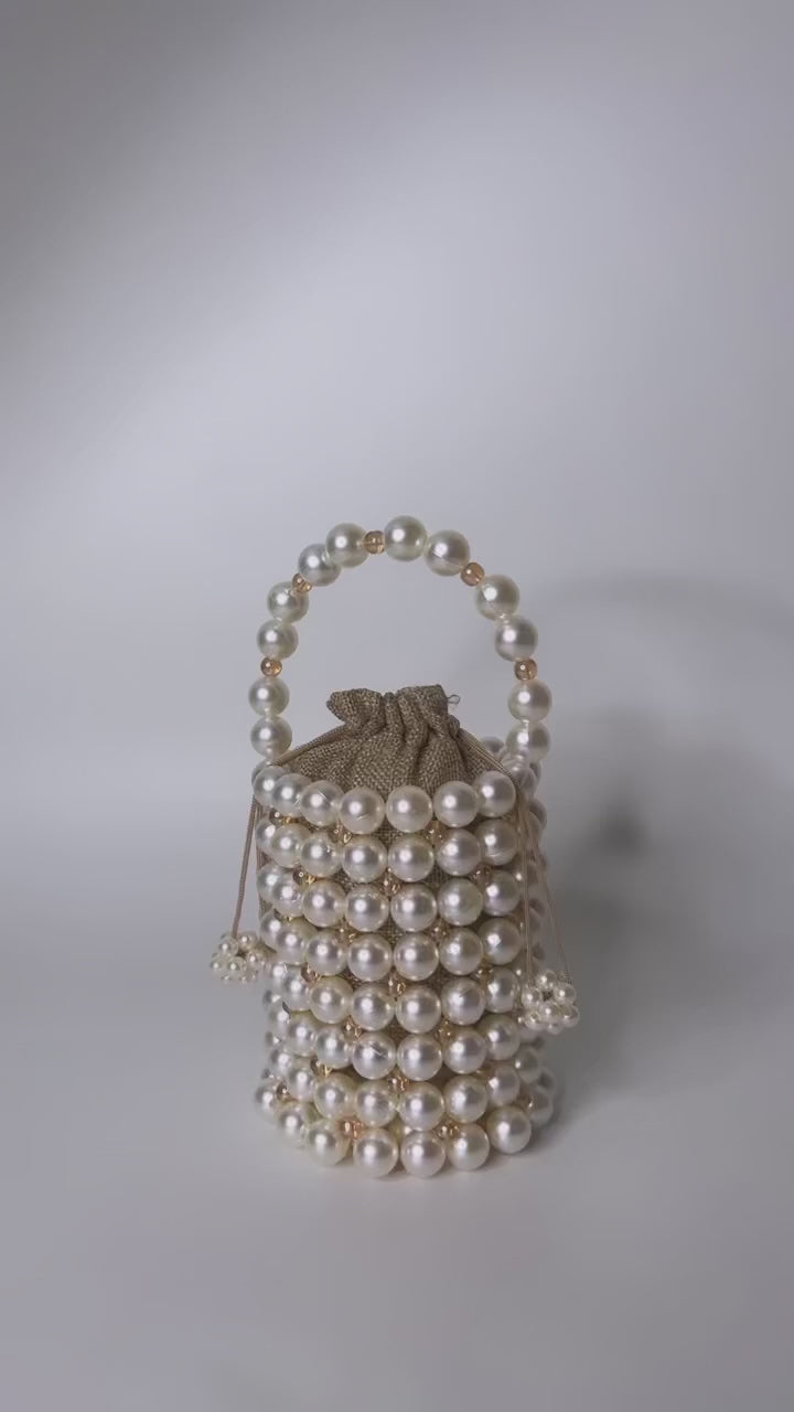 ERIN PEARL BUCKET BAG